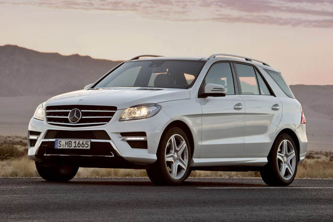 2012 Mercedes-Benz ML Class.