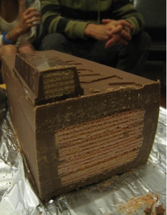 Большой Kit Kat в домашних условиях.