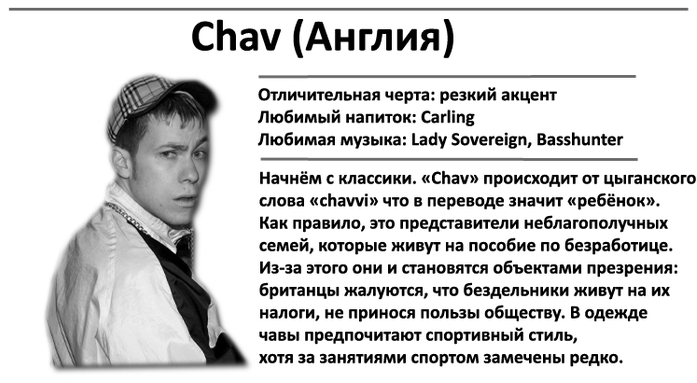 Гопники разных стран, какие они.