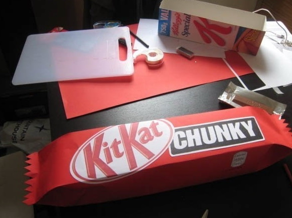 Большой Kit Kat в домашних условиях.