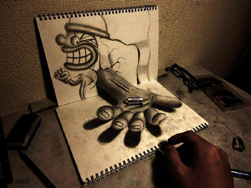 Невероятно красивые 3D рисунки