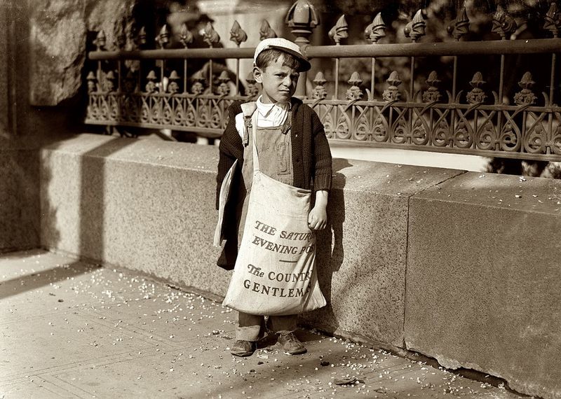 Американские дети, фотографии 1900-1920 годов.