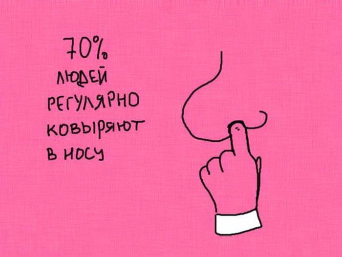 Интересные факты в рисунках