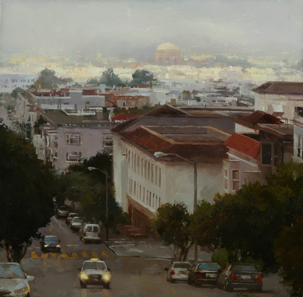 Картины улиц Сан-Франциско