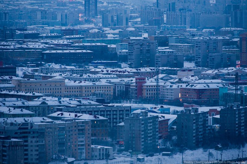 Мурманск, фотографии зимнего города