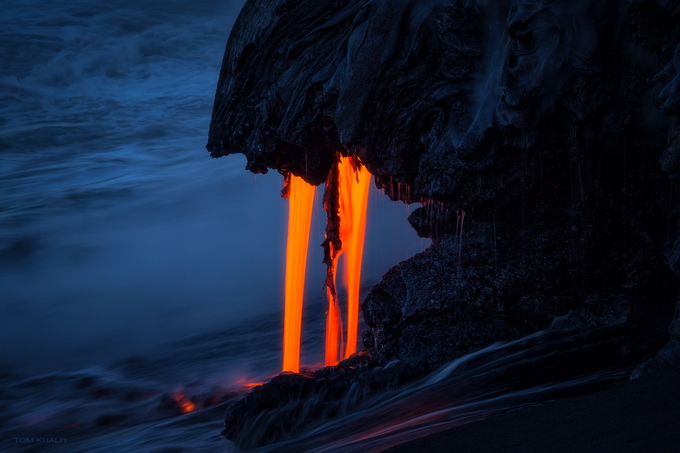 Вулканы и лава фотографии