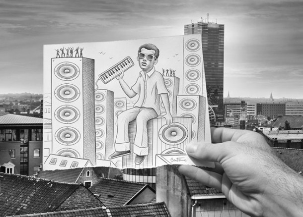 Дорисованные фотографии