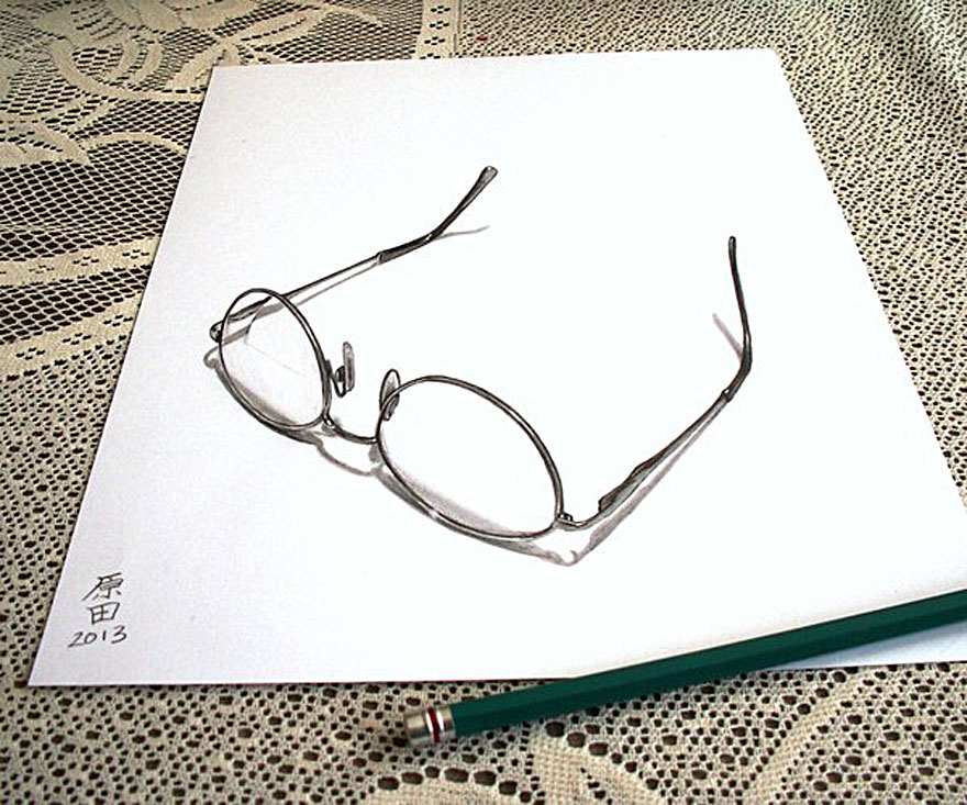 Красивые 3D рисунки карандашом