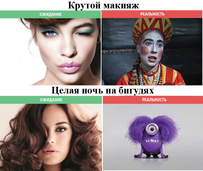 Картинки ожидание и реальность смешные
