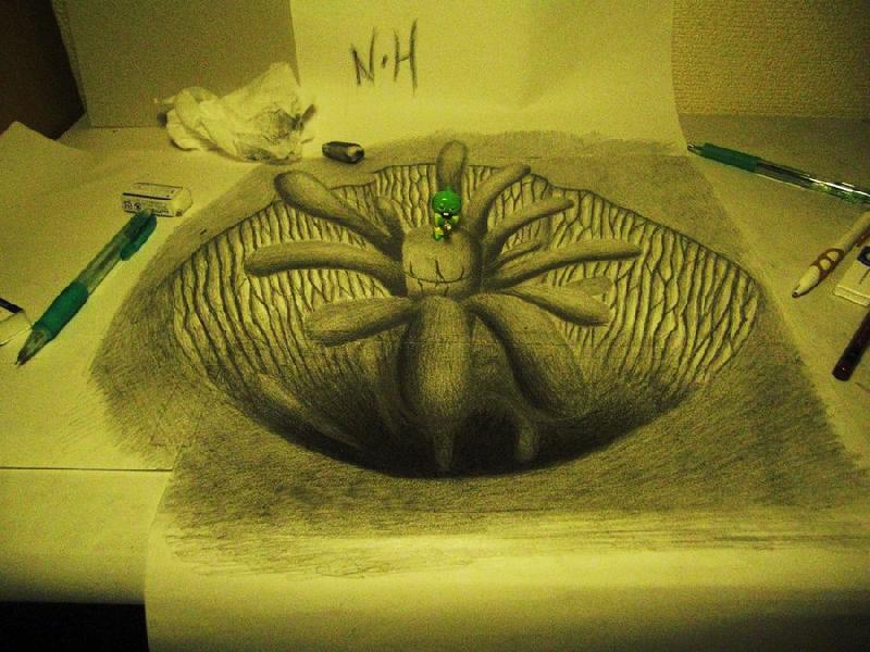 Невероятно красивые 3D рисунки