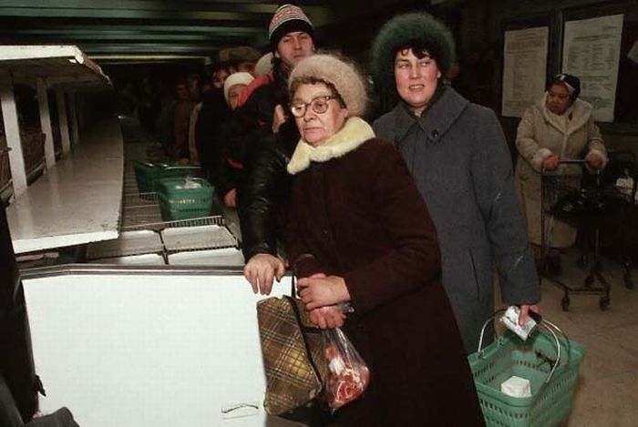 СССР времена дефицита.