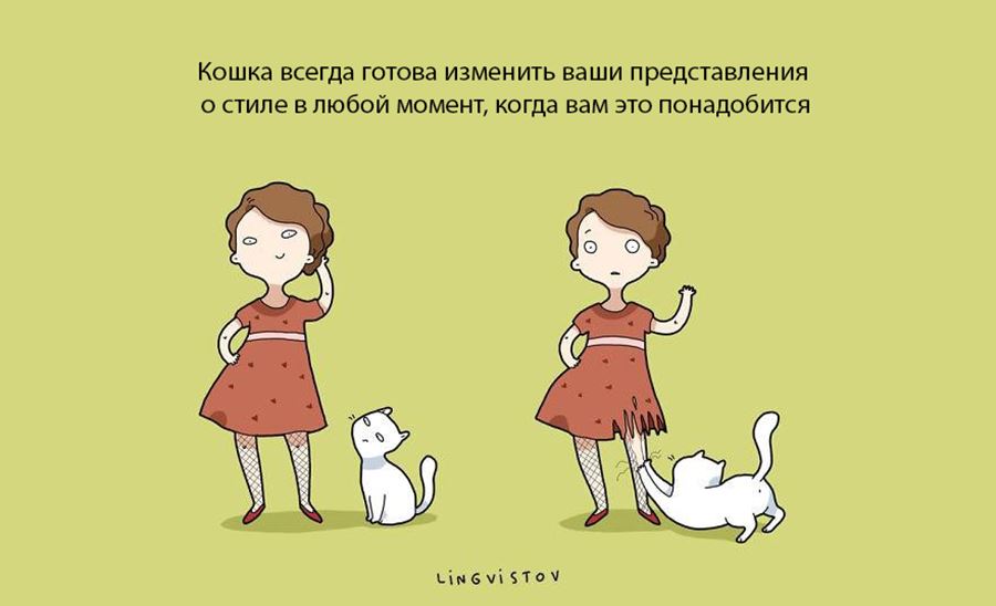 Преимущество в том, что бы завести себе кошку