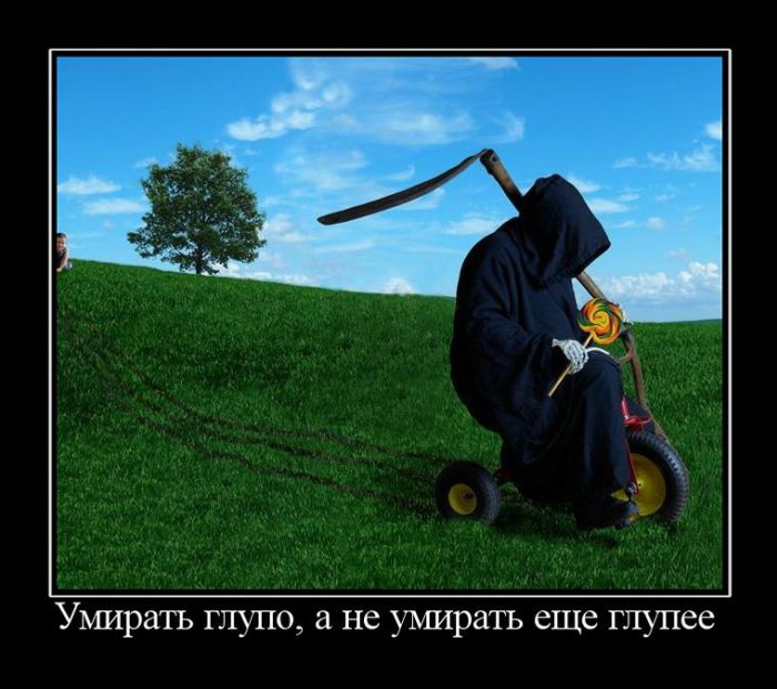 Демотиваторы не лихорадит.