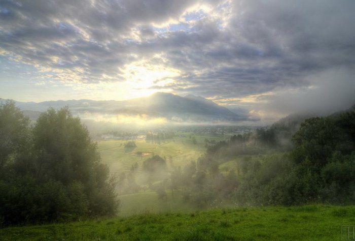 По настоящему красивая природа, все времена года на фото.