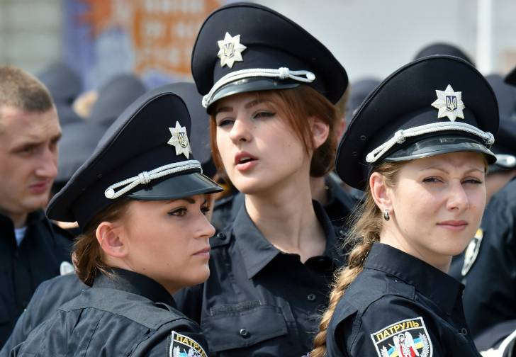 Девушки полицейские