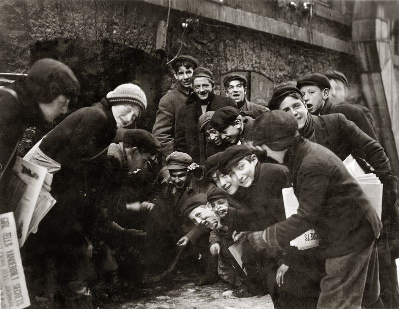 Американские дети, фотографии 1900-1920 годов.