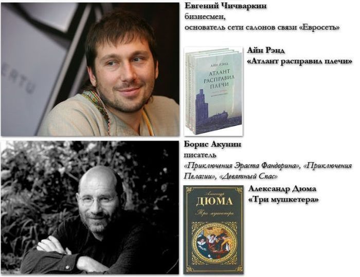 Какие книги читают звезды и знаменитости