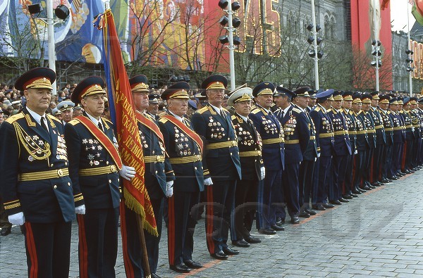 Парад, фотографии сделанные в СССР