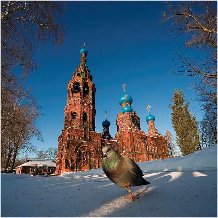 Жизнь людей в российских селах.