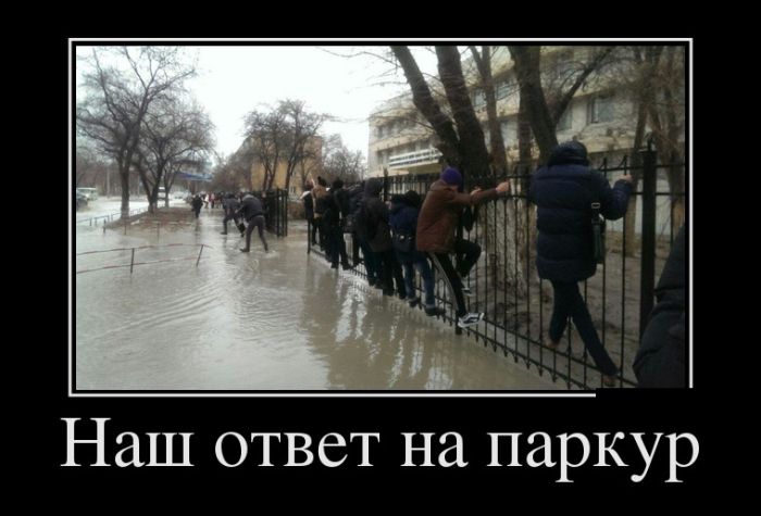 Шутки шутками, а демотиваторы то прикольные.