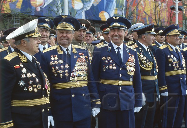Парад, фотографии сделанные в СССР