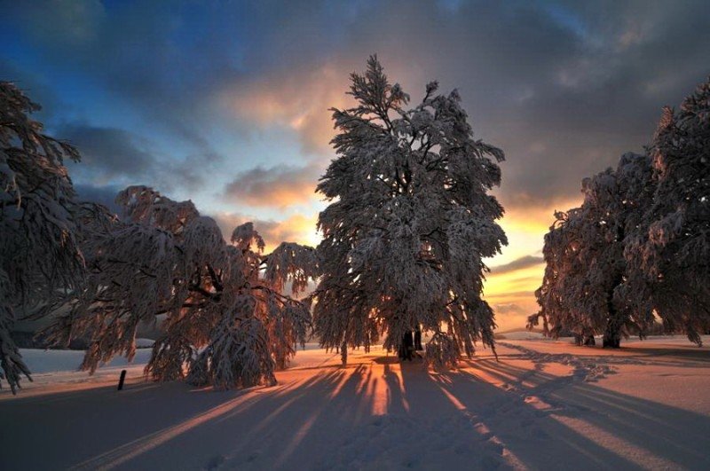 Большие зимние фото