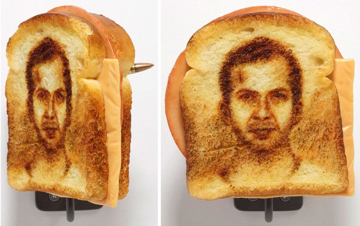 Портреты-бутерброды