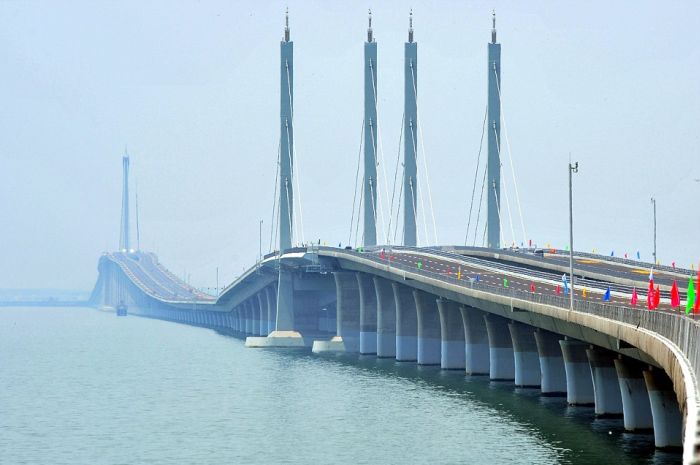 Самый длинный мост в мире, шикарные фото