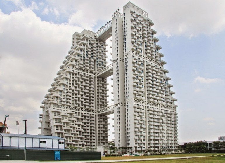 Грандиозный жилой дом Sky Habitat.