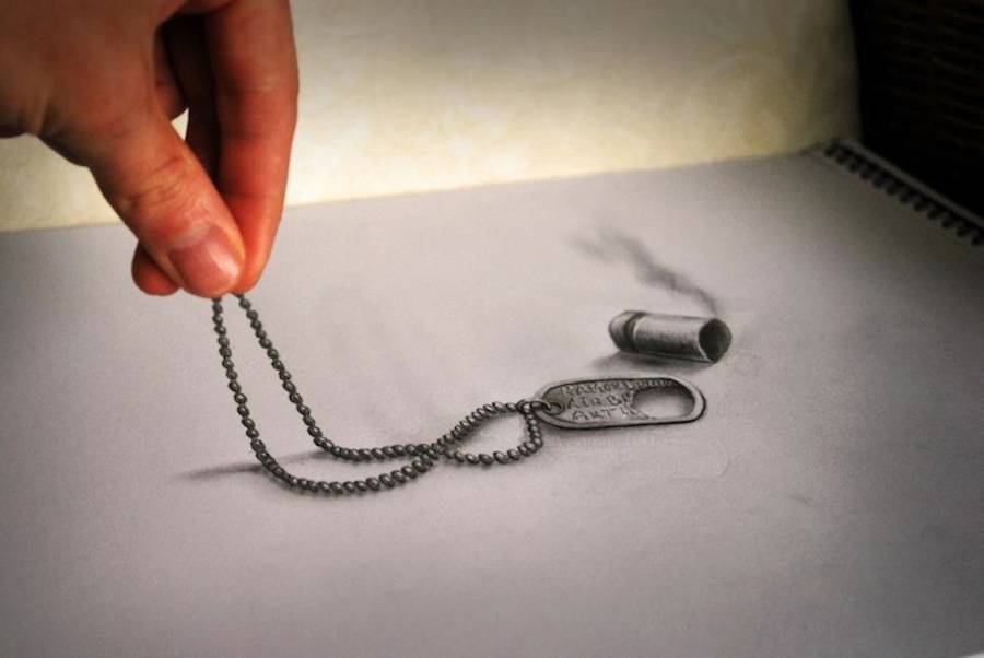 Красивые 3D рисунки карандашом