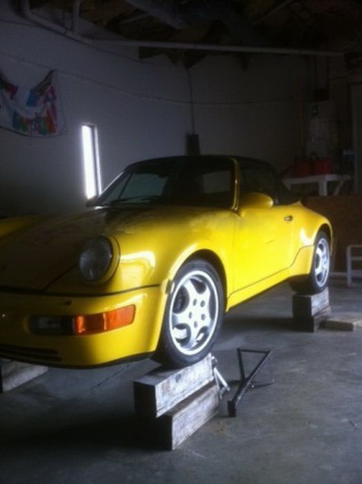 Спасение любимого Porsche от наводнения
