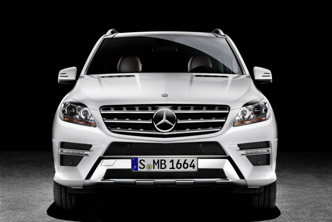 2012 Mercedes-Benz ML Class.