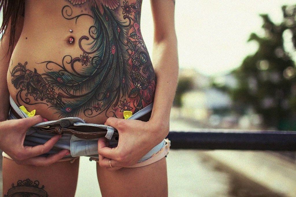 Красивые и нестандартные татуировки, фото подборка