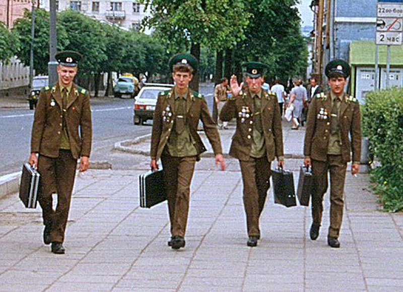 Совок, фото сделаны в СССР 1989 год