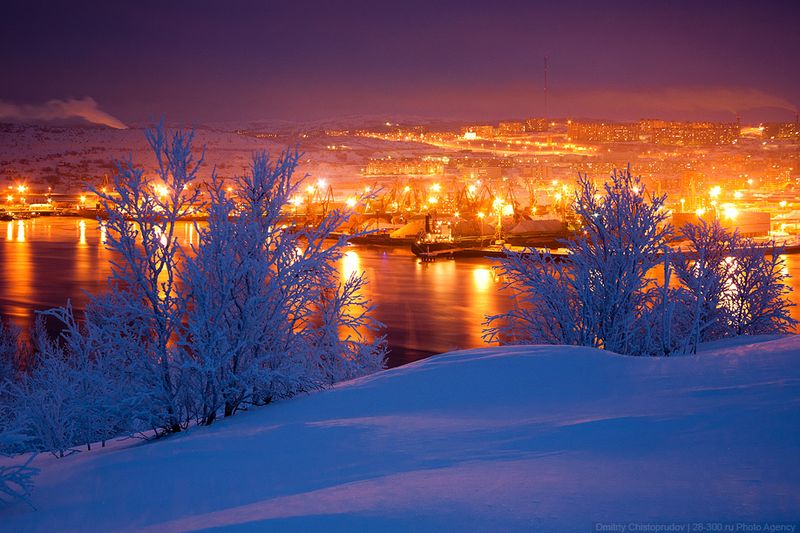 Мурманск, фотографии зимнего города