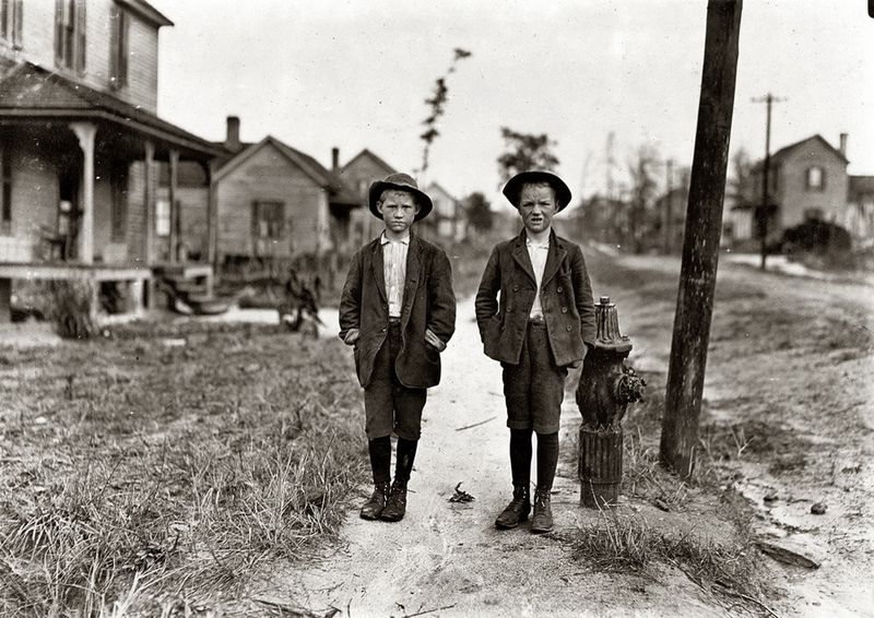 Американские дети, фотографии 1900-1920 годов.