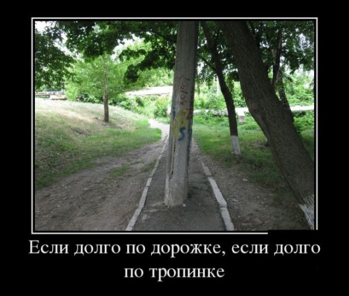 Демотиваторы с прикольным смыслом.