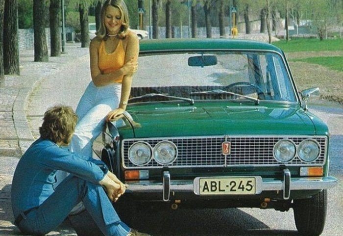 СССР реклама отечественного автопрома