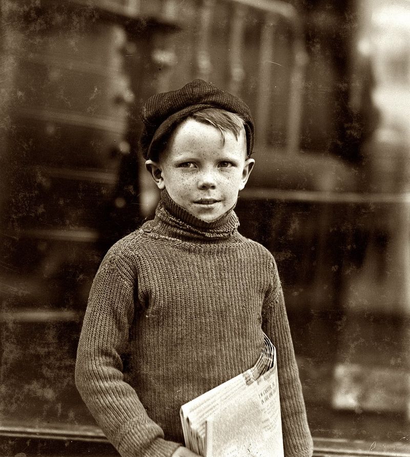 Американские дети, фотографии 1900-1920 годов.