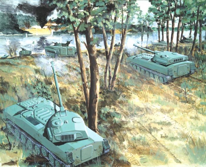 Как видели американские солдаты военную технику красной армии.