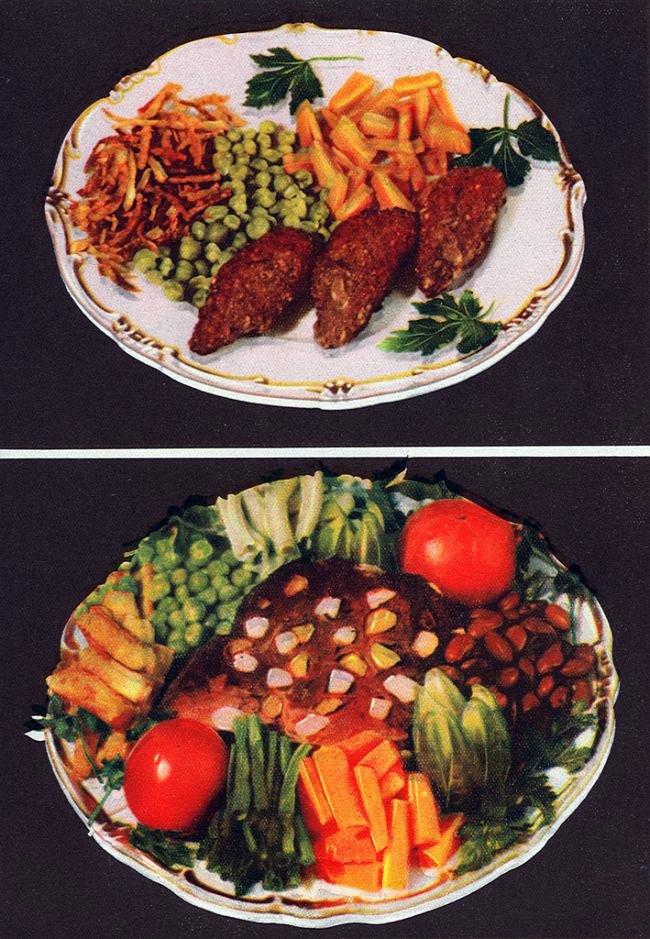 Как в Советские времена еду рекламировали.