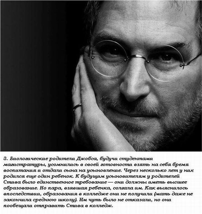 Стив Джобс интересные факты из биографии