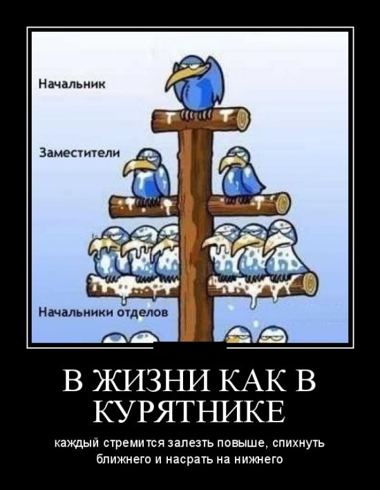 Демотиваторы ржачные и со смыслом.