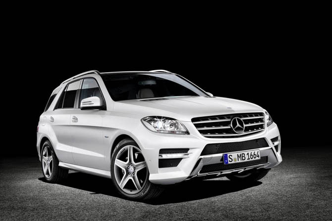 2012 Mercedes-Benz ML Class.