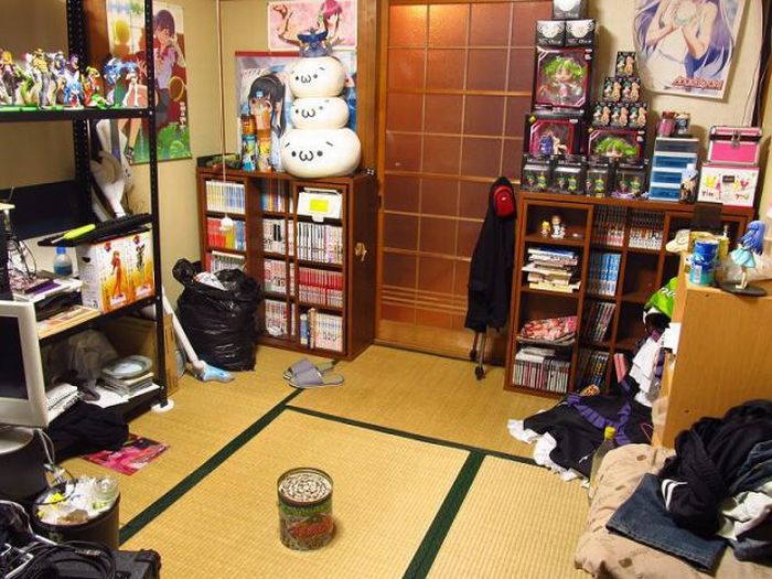 Перед вами подборка комнат японцев.