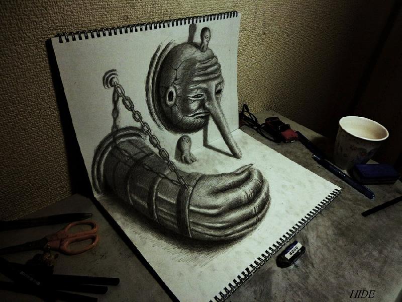 Невероятно красивые 3D рисунки