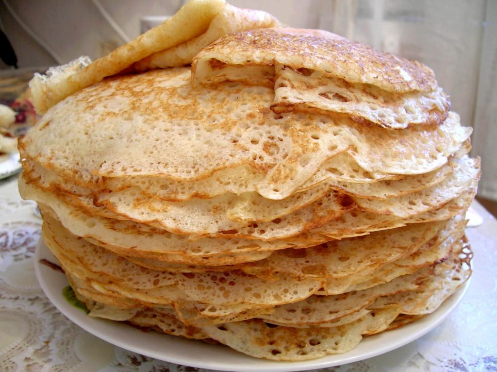 Рецепы самых вкусных и тонких блинчиков.