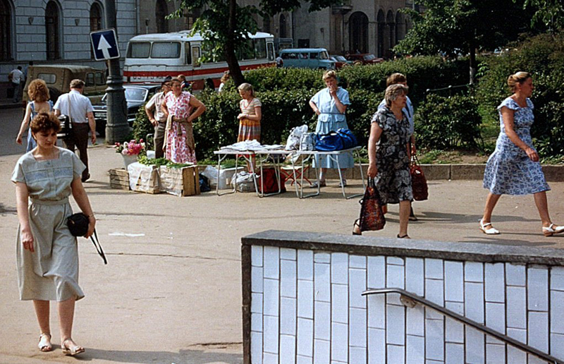 Совок, фото сделаны в СССР 1989 год