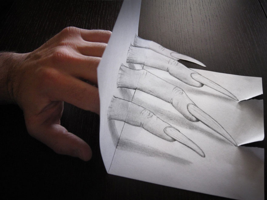 Красивые 3D рисунки карандашом