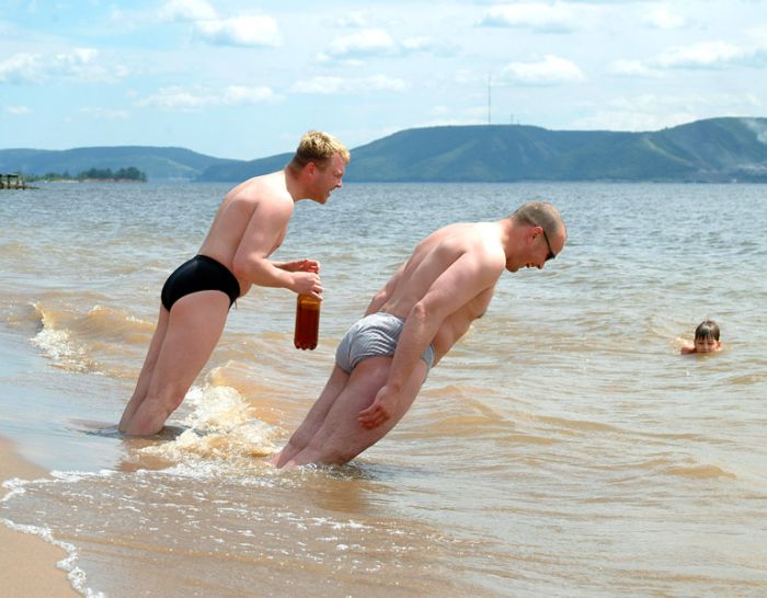 Прикольные картинки на пляже